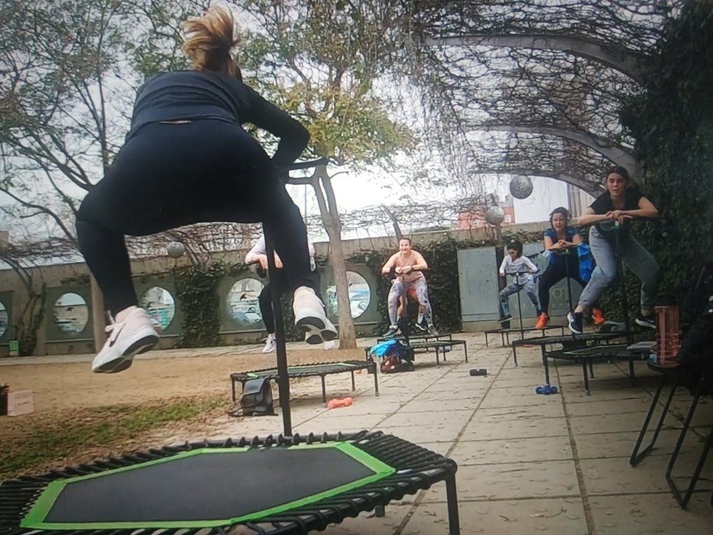 Jumping Fitness Outdoor